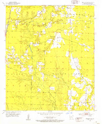 Bradley NE 1952 topographic map thumbnail