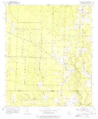 Bradley SE 1952 topographic map thumbnail