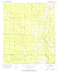 Bradley SE 1952 topographic map thumbnail
