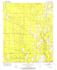 Bradley SE 1952 topographic map thumbnail