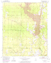 Bradley SE 1952 topographic map thumbnail