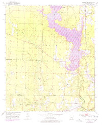 Bradley SE 1952 topographic map thumbnail