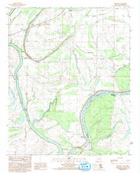 Brickeys 1984 topographic map thumbnail
