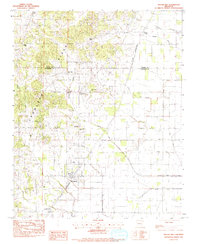 Brookland 1983 topographic map thumbnail