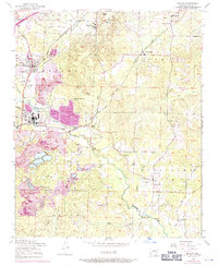 Bryant 1954 topographic map thumbnail