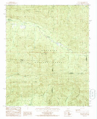 Buck Knob 1985 topographic map thumbnail