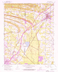 Cabot 1954 topographic map thumbnail