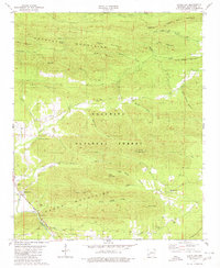 Caddo Gap 1979 topographic map thumbnail
