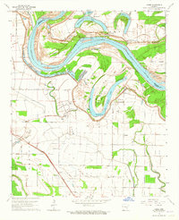 Cades 1964 topographic map thumbnail