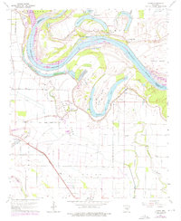 Cades 1964 topographic map thumbnail