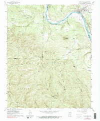 Calico Rock 1964 topographic map thumbnail