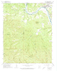 Calico Rock 1964 topographic map thumbnail