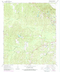 Camden SW 1971 topographic map thumbnail