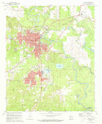 Camden 1971 topographic map thumbnail