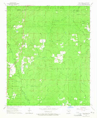 Cane Creek 1964 topographic map thumbnail