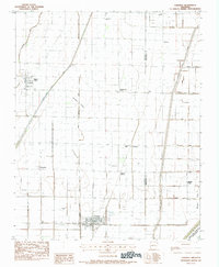 Caraway 1983 topographic map thumbnail