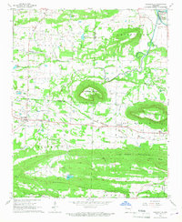 Caulksville 1966 topographic map thumbnail