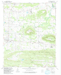 Caulksville 1993 topographic map thumbnail