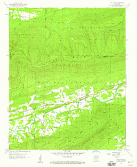 Cauthron 1958 topographic map thumbnail