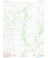 Central 1984 topographic map thumbnail