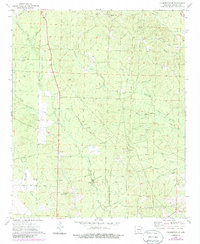 Chambersville 1973 topographic map thumbnail