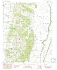 Cherry Valley East 1984 topographic map thumbnail
