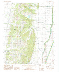 Cherry Valley East 1984 topographic map thumbnail