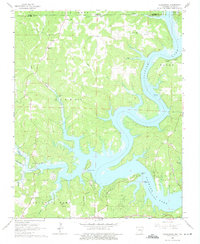 Clarkridge 1965 topographic map thumbnail