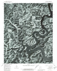 Clarkridge 1979 topographic map thumbnail