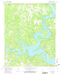 Clarkridge 1965 topographic map thumbnail