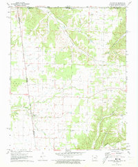Colcord NE 1971 topographic map thumbnail