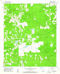 Collins NW 1960 topographic map thumbnail
