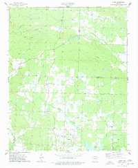 Congo 1974 topographic map thumbnail