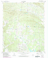 Congo 1974 topographic map thumbnail
