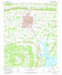 Conway 1961 topographic map thumbnail