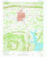 Conway 1961 topographic map thumbnail