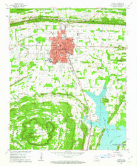 Conway 1961 topographic map thumbnail