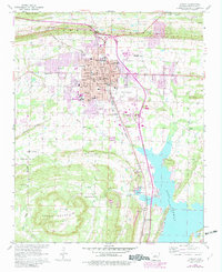 Conway 1961 topographic map thumbnail