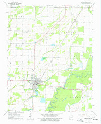 Corning 1964 topographic map thumbnail