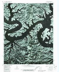 Cotter NW 1979 topographic map thumbnail