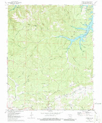 Cotter SW 1972 topographic map thumbnail