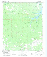 Cotter SW 1972 topographic map thumbnail