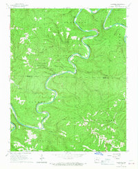 Cozahome 1966 topographic map thumbnail