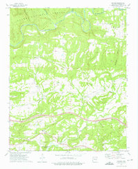 Cravens 1973 topographic map preview