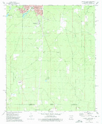 Crossett South 1973 topographic map thumbnail