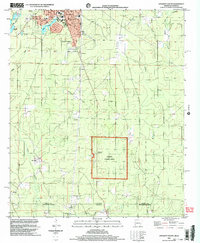Crossett South 2002 topographic map thumbnail