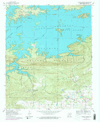 Crystal Springs 1962 topographic map thumbnail