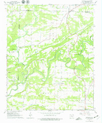 Damascus 1961 topographic map thumbnail