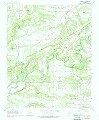 Damascus 1961 topographic map thumbnail