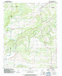 Damascus 1994 topographic map thumbnail